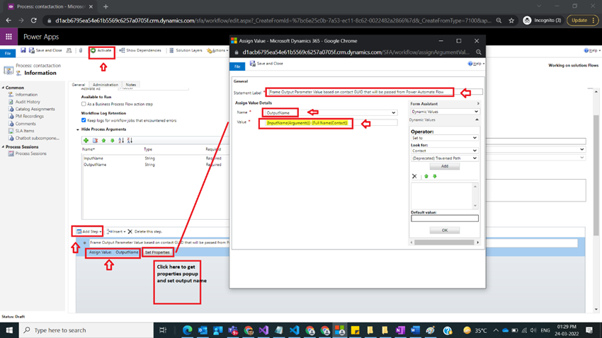 Understand Bound Action in Power Automate